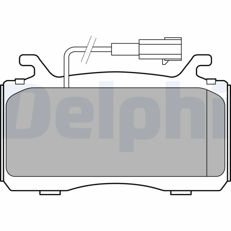 Brake Pad Set, disc brake LP3310