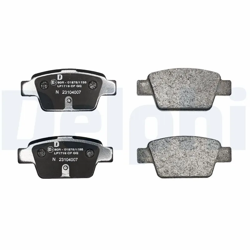 Brake Pad Set, disc brake LP1719