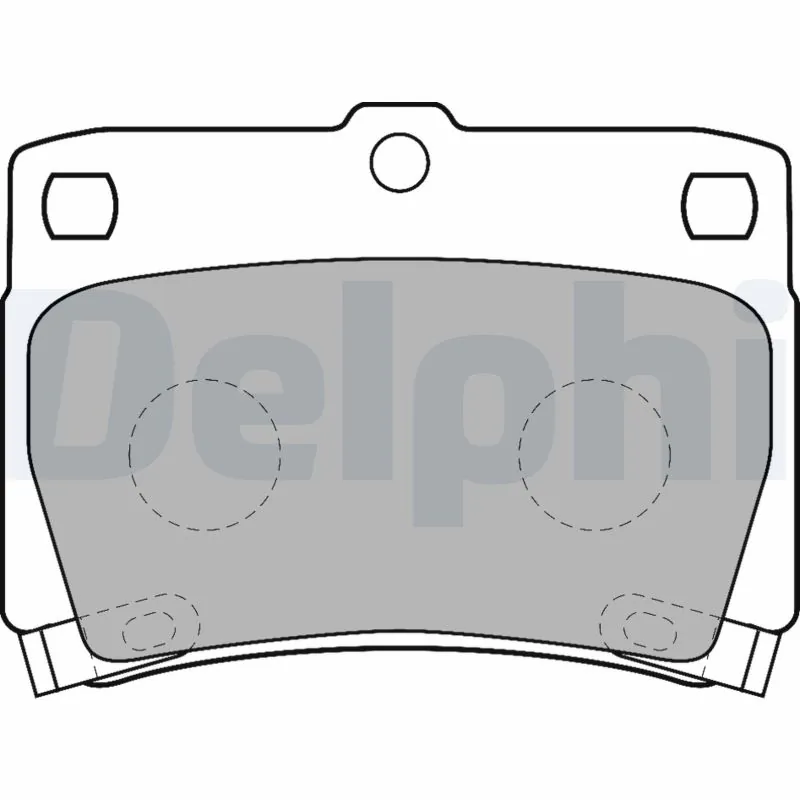 Brake Pad Set, disc brake LP1546