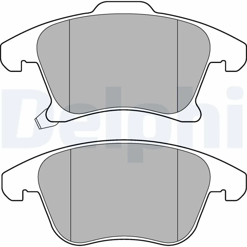 Brake Pad Set, disc brake LP3181