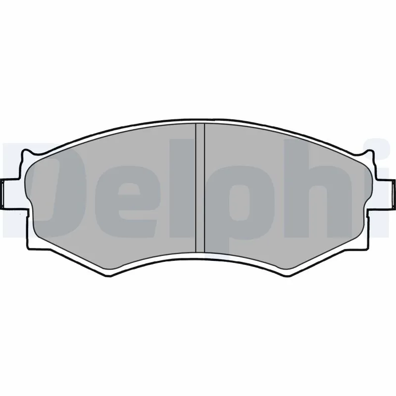 Brake Pad Set, disc brake LP1228