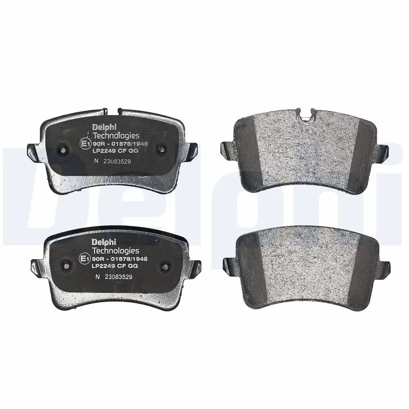 Brake Pad Set, disc brake LP2249