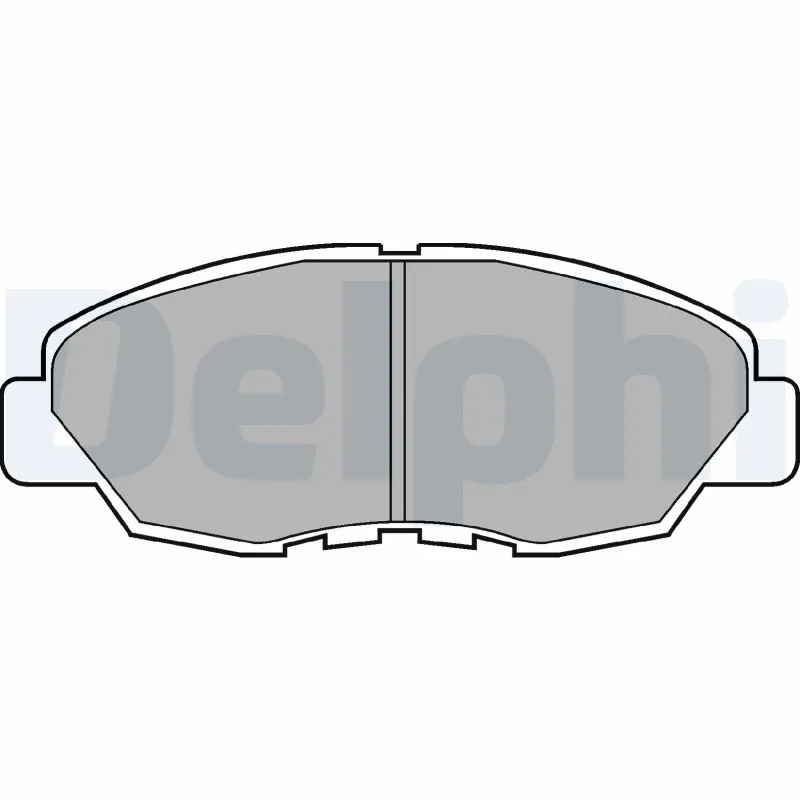 Brake Pad Set, disc brake LP734