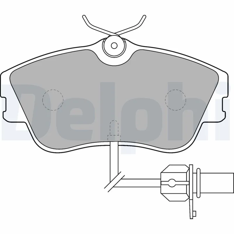 Brake Pad Set, disc brake LP1542
