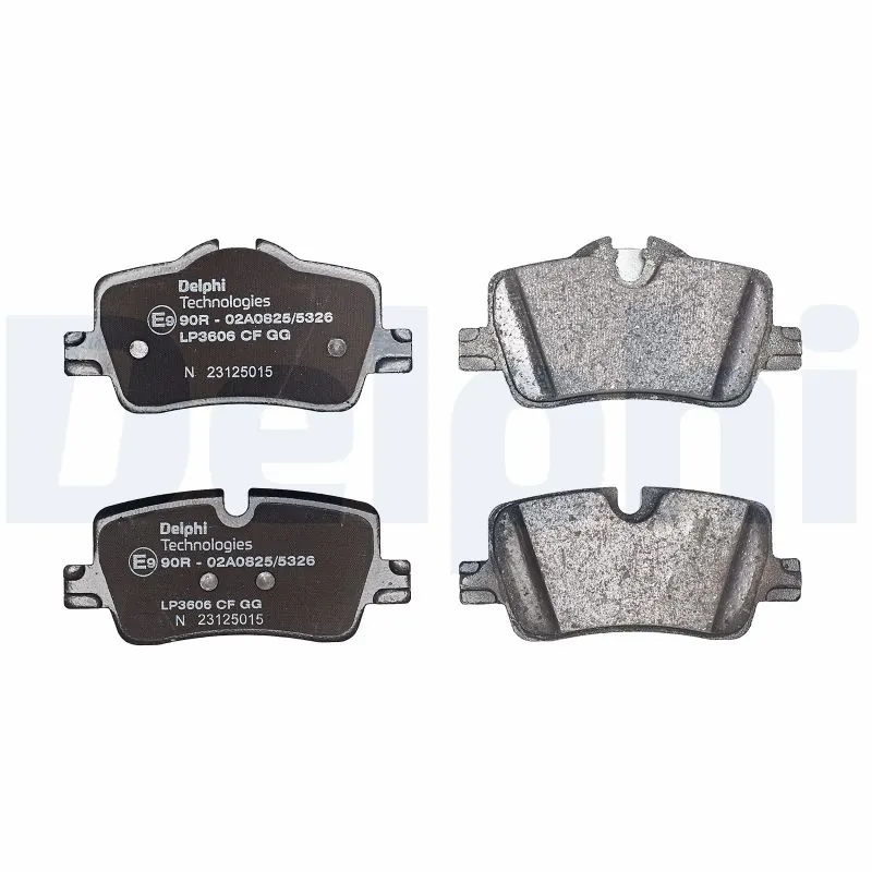 Brake Pad Set, disc brake LP3606