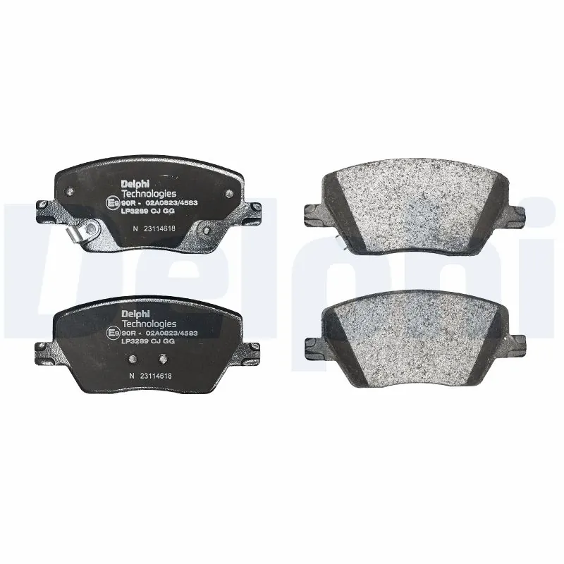 Brake Pad Set, disc brake LP3289