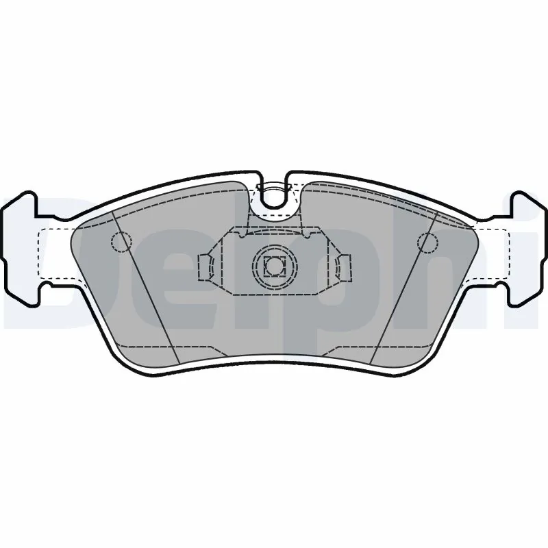 Brake Pad Set, disc brake LP1421