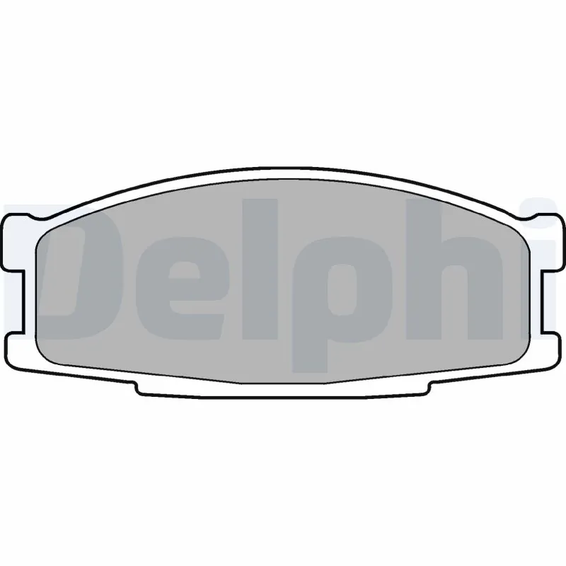 Brake Pad Set, disc brake LP981