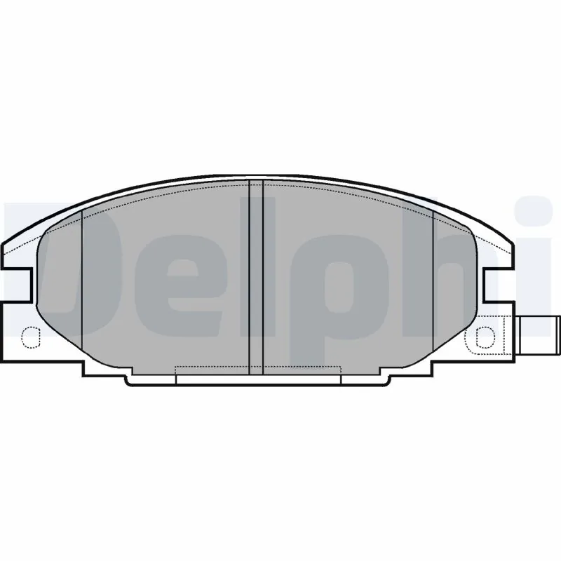 Brake Pad Set, disc brake LP629