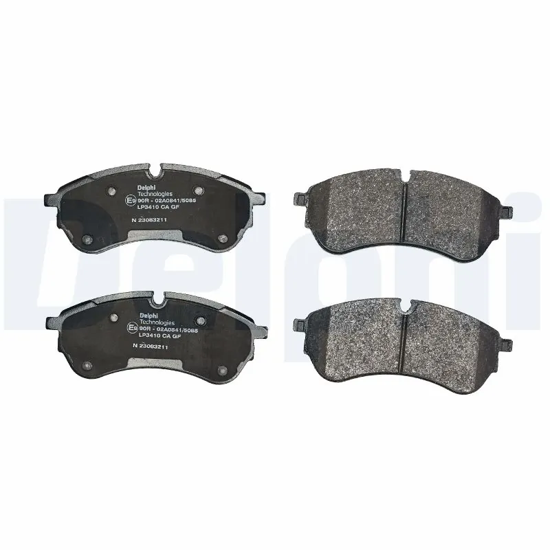 Brake Pad Set, disc brake LP3410