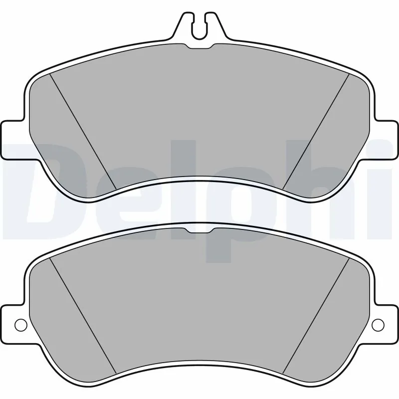 Brake Pad Set, disc brake LP2146