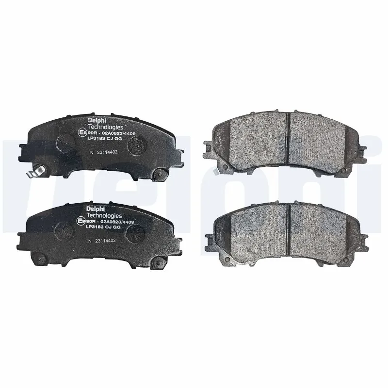 Brake Pad Set, disc brake LP3183