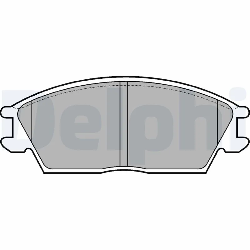 Brake Pad Set, disc brake LP704