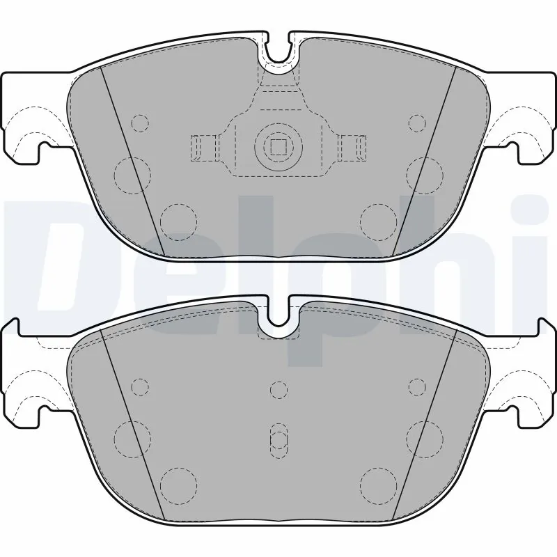 Brake Pad Set, disc brake LP2198