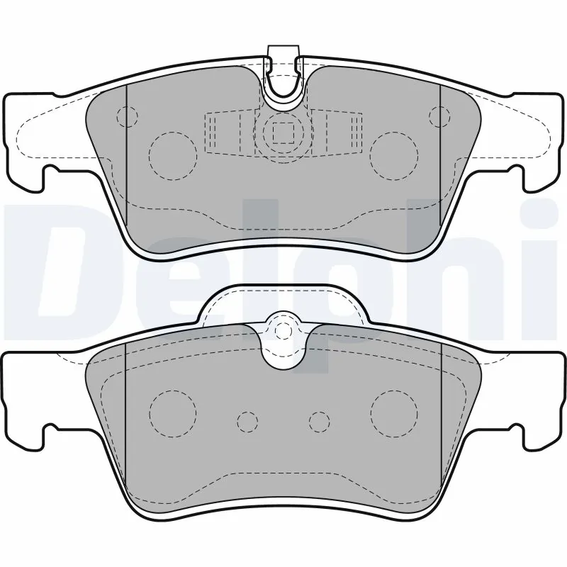 Brake Pad Set, disc brake LP2124