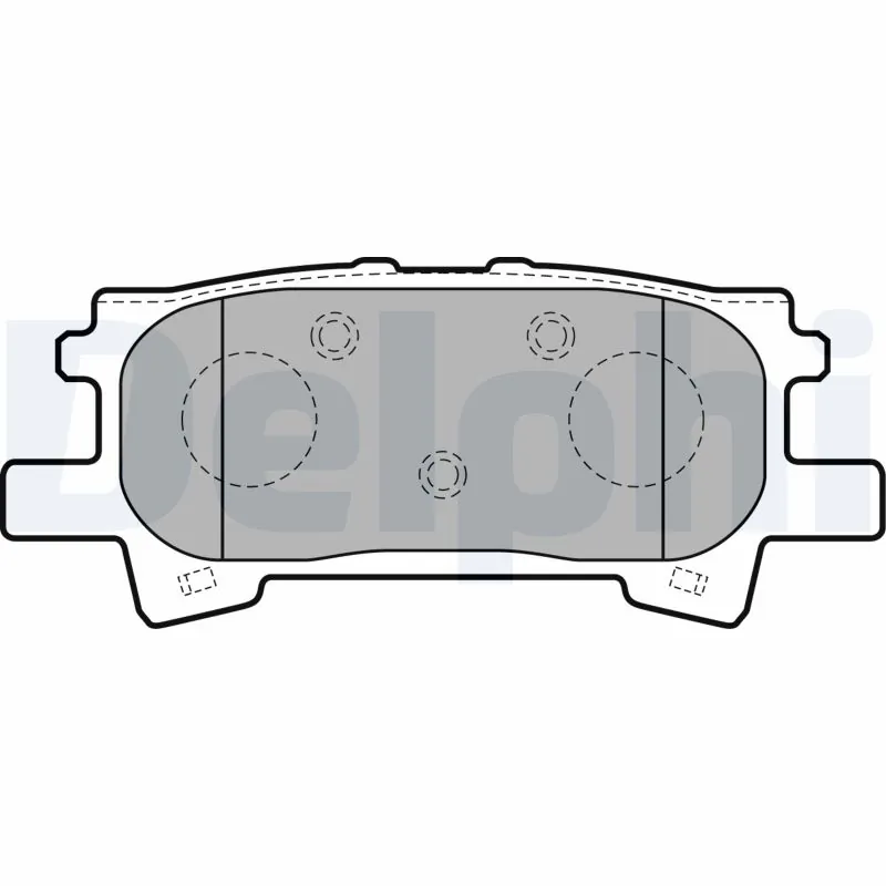 Brake Pad Set, disc brake LP1820