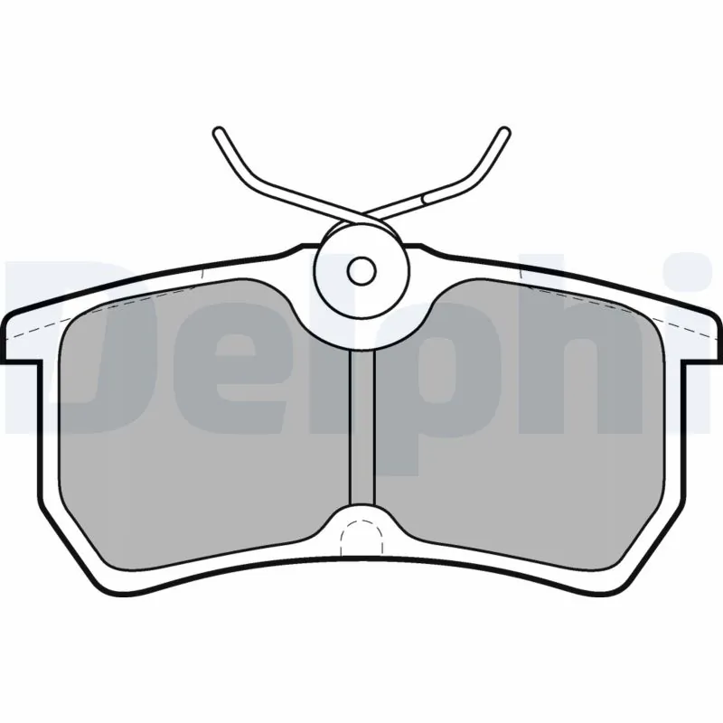 Brake Pad Set, disc brake LP1316