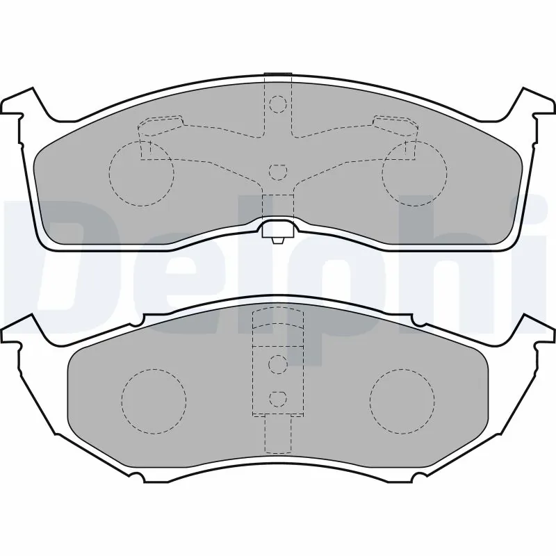 Brake Pad Set, disc brake LP1531