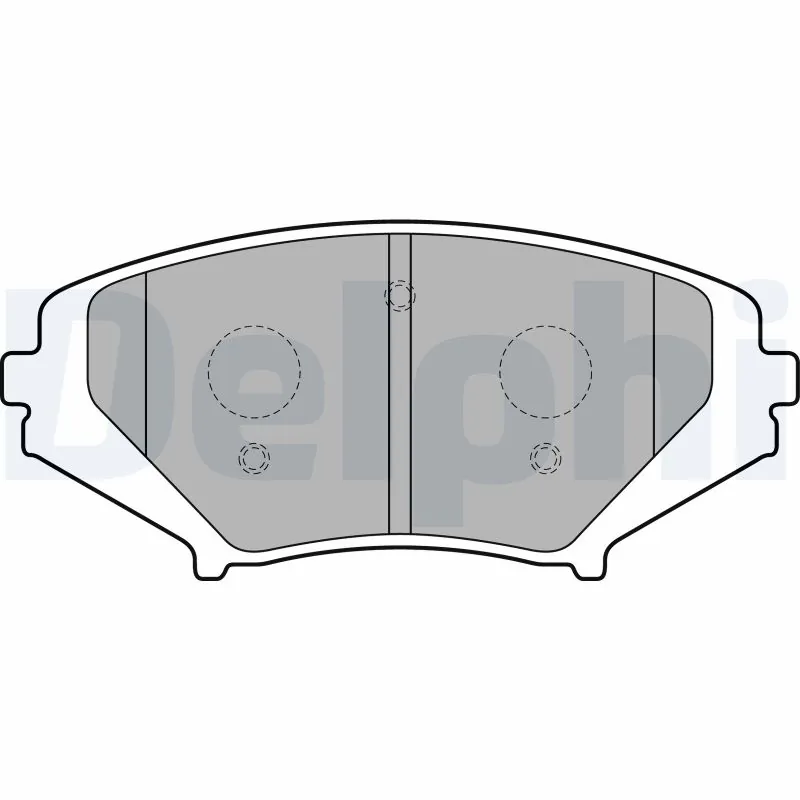 Brake Pad Set, disc brake LP1867