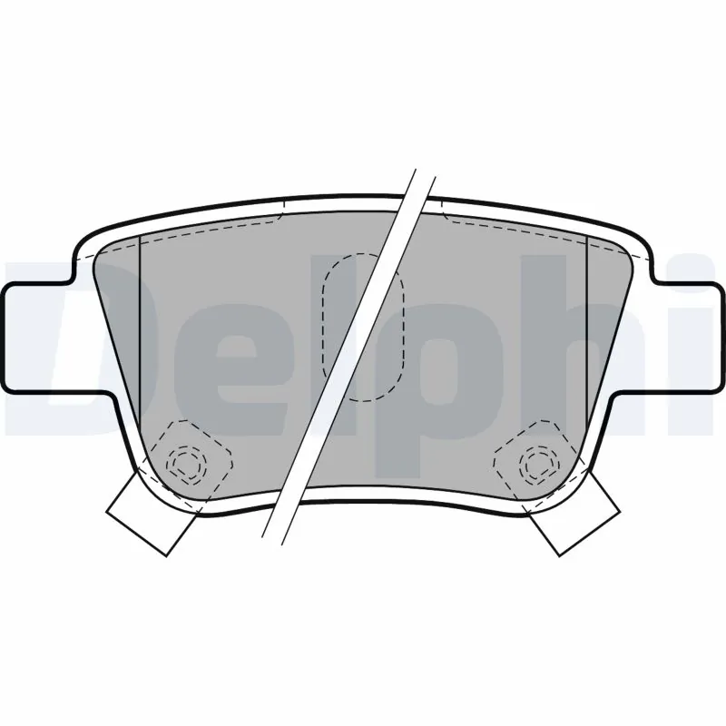 Brake Pad Set, disc brake LP1785