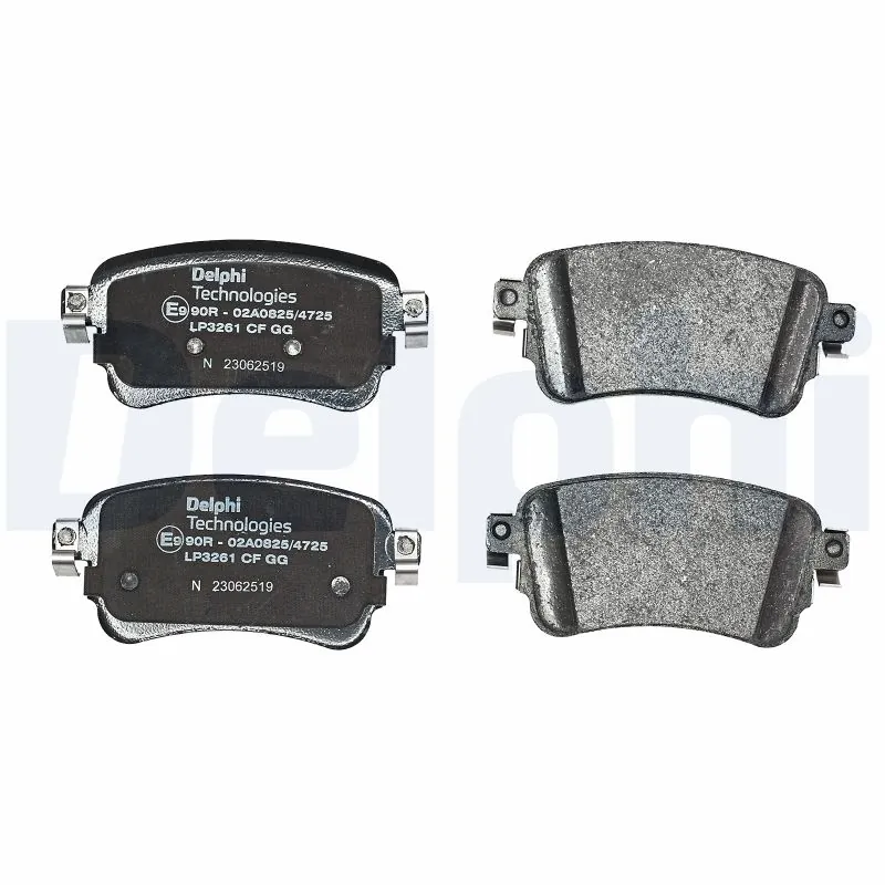 Brake Pad Set, disc brake LP3261