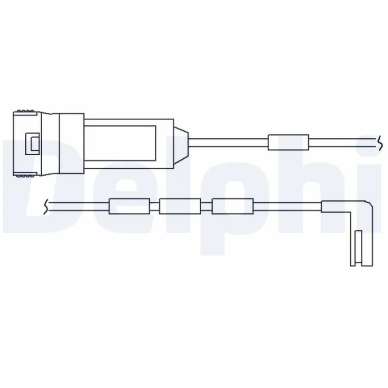 Warning Contact, brake pad wear LZ0125