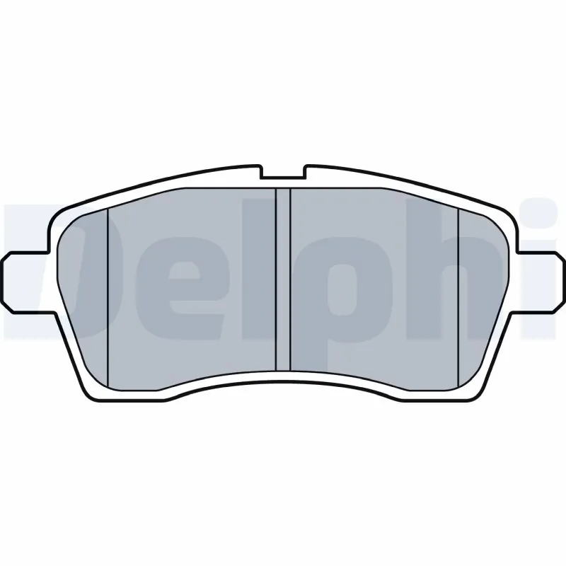 Brake Pad Set, disc brake LP3510