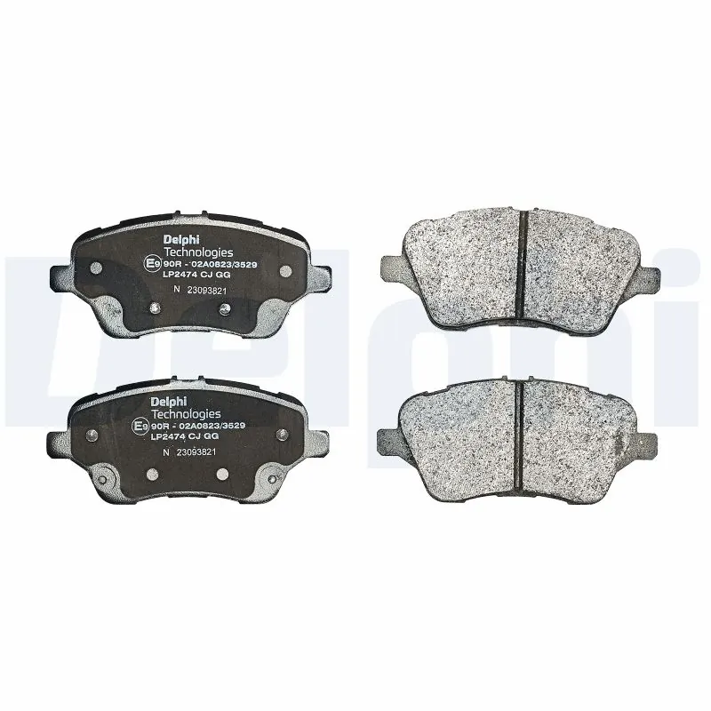 Brake Pad Set, disc brake LP2474