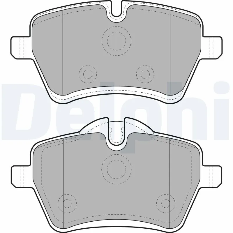 Brake Pad Set, disc brake LP1985