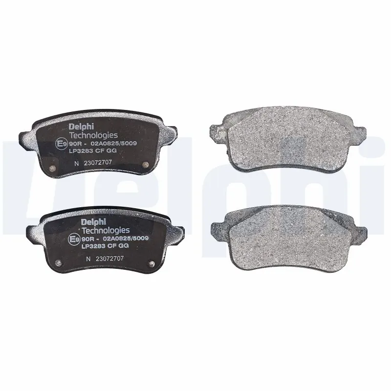 Brake Pad Set, disc brake LP3283