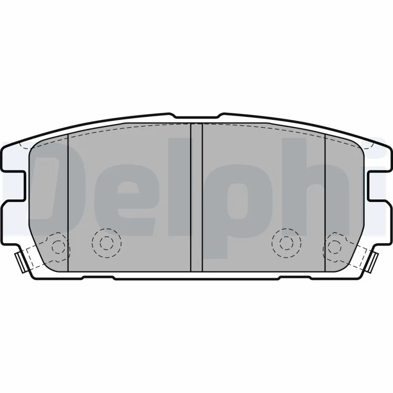 Brake Pad Set, disc brake LP1930
