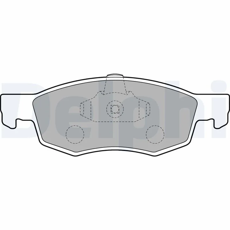 Brake Pad Set, disc brake LP1796