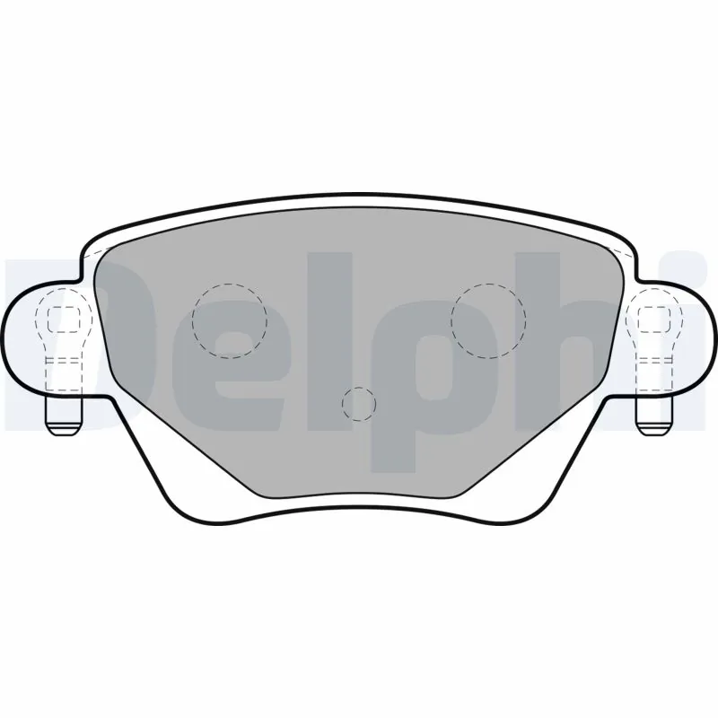 Brake Pad Set, disc brake LP1682