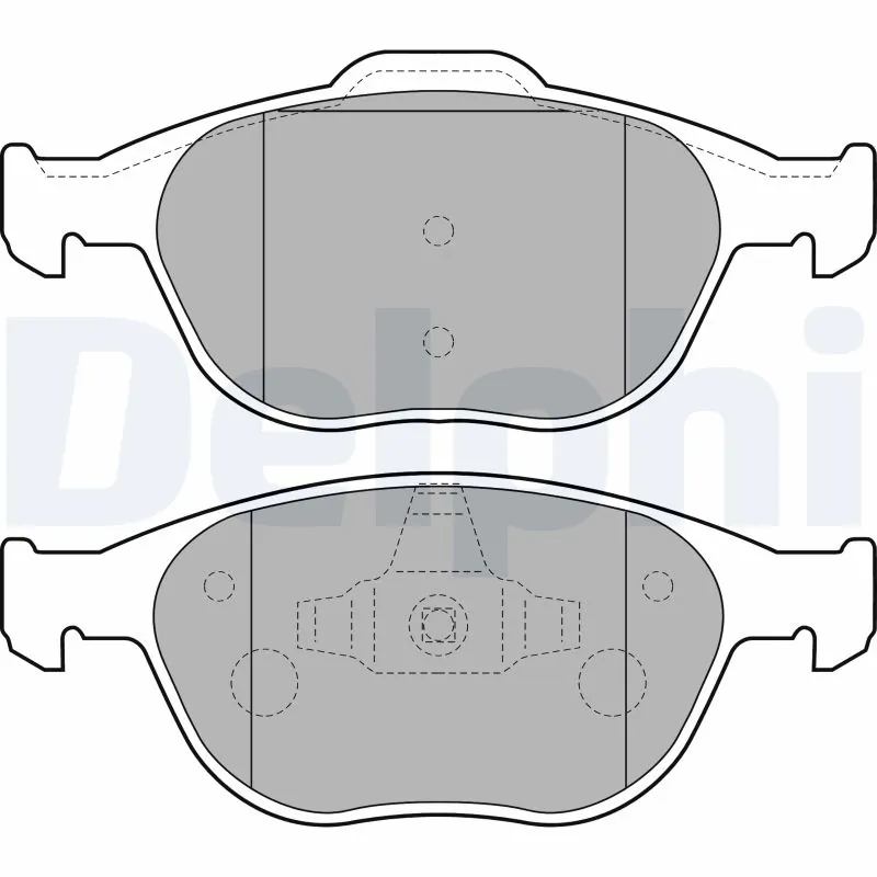 Brake Pad Set, disc brake LP1724