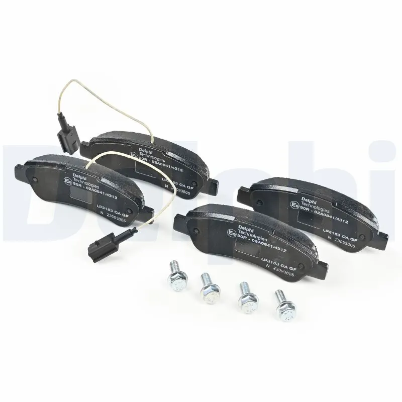 Brake Pad Set, disc brake LP3153