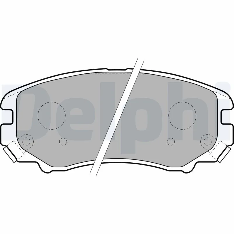 Brake Pad Set, disc brake LP1902