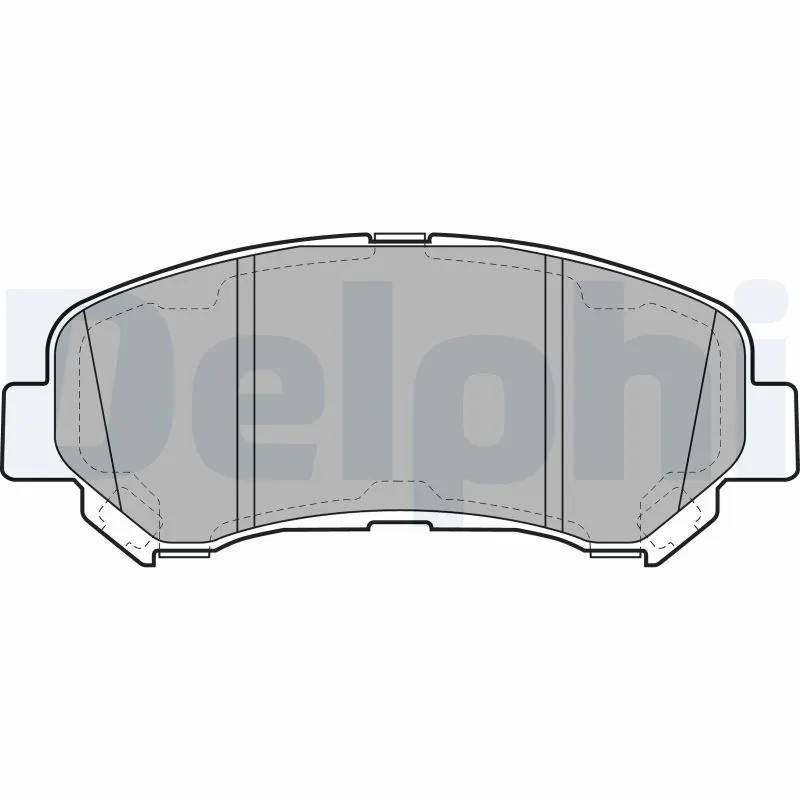 Brake Pad Set, disc brake LP2031