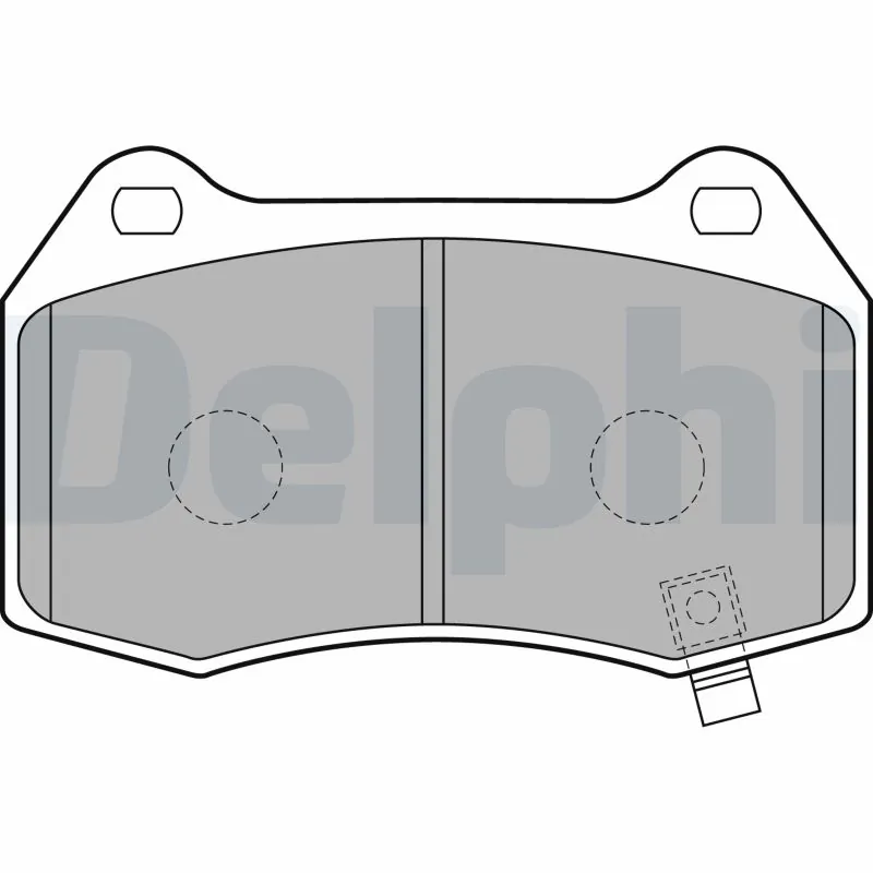 Brake Pad Set, disc brake LP1838