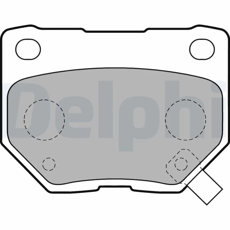 Brake Pad Set, disc brake LP1780