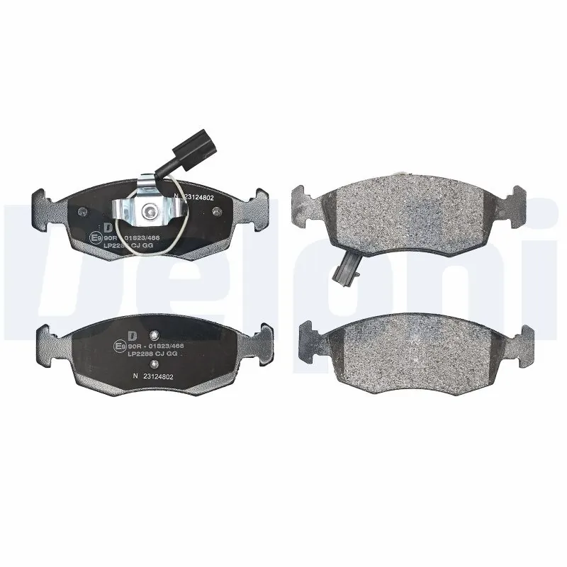 Brake Pad Set, disc brake LP2288