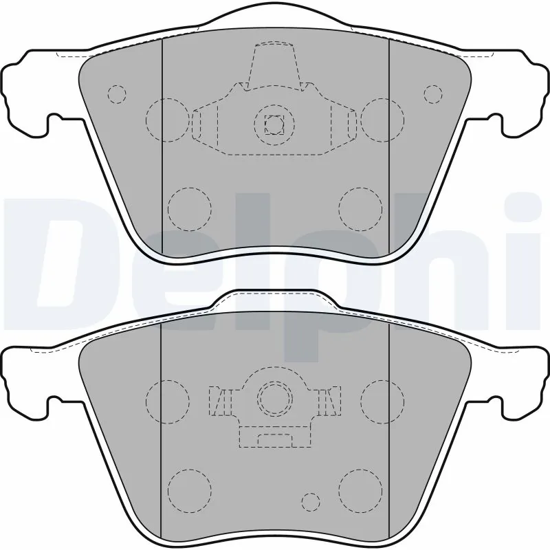 Brake Pad Set, disc brake LP1821