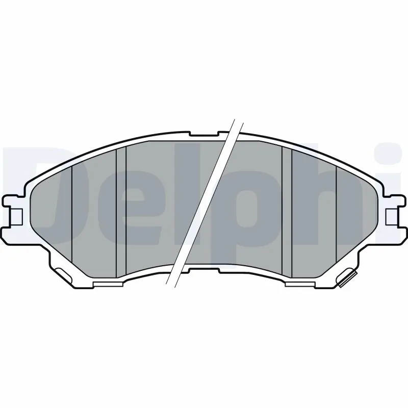 Brake Pad Set, disc brake LP2664