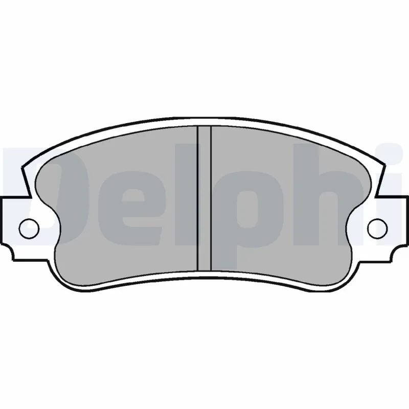 Brake Pad Set, disc brake LP353
