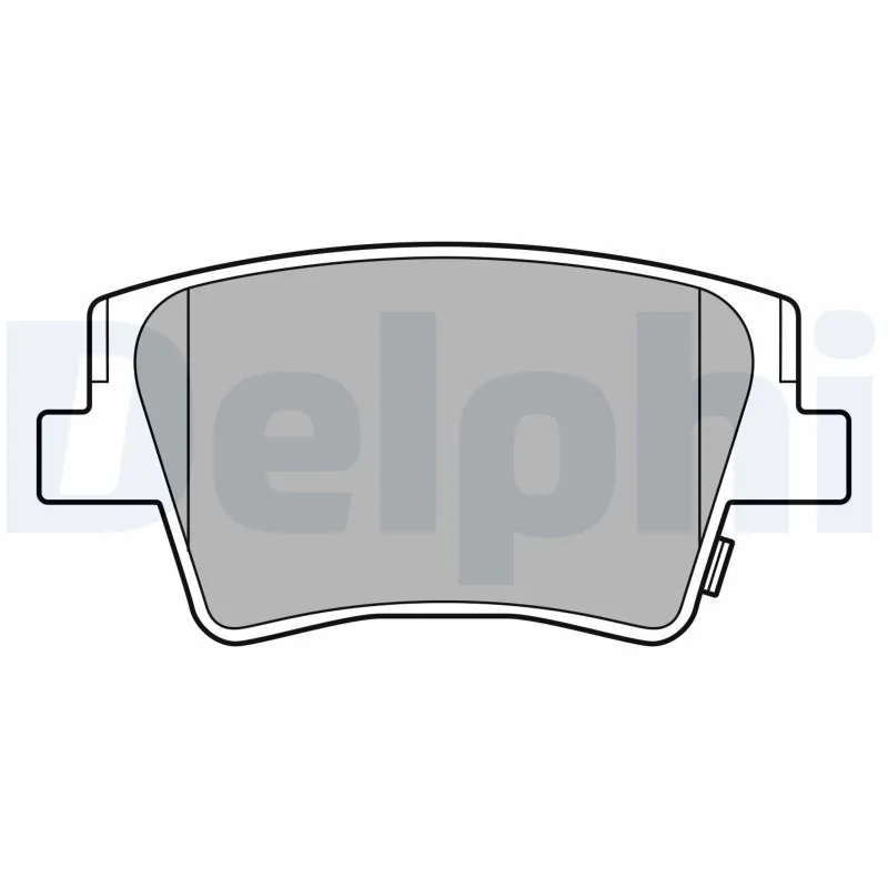 Brake Pad Set, disc brake LP3553