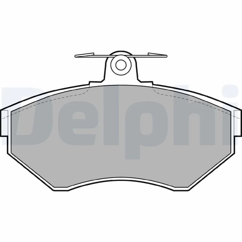Brake Pad Set, disc brake LP1409