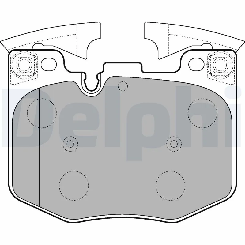 Brake Pad Set, disc brake LP3235