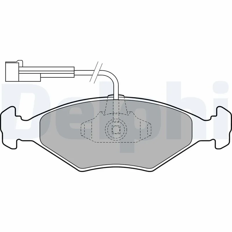 Brake Pad Set, disc brake LP1811