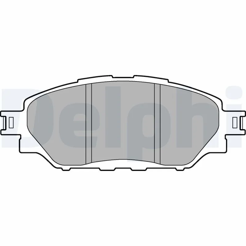 Brake Pad Set, disc brake LP3250