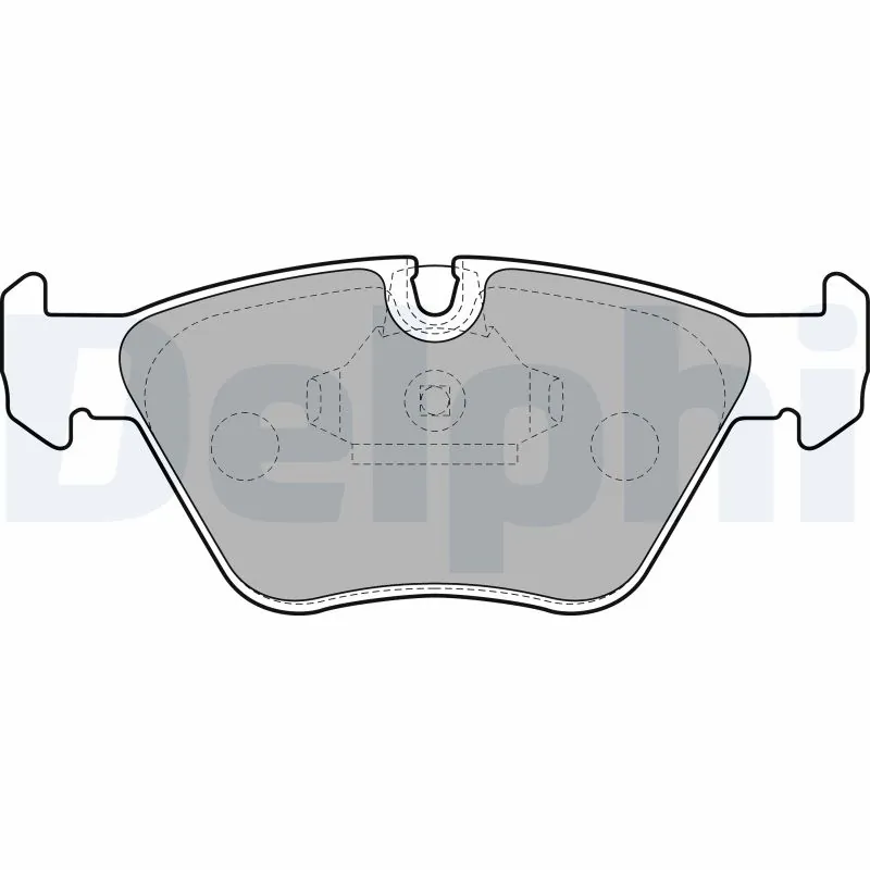 Brake Pad Set, disc brake LP1608