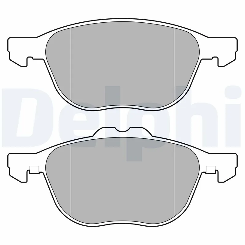 Brake Pad Set, disc brake LP3650